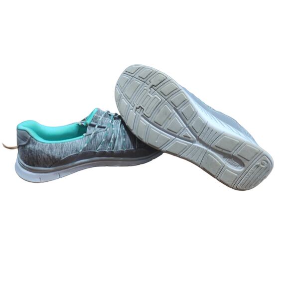 DANSKIN NOW WOMEN'S MEMORY FOAM SLIP-ON SNEAKERS SIZE 9 GRAY - Picture 4 of 4